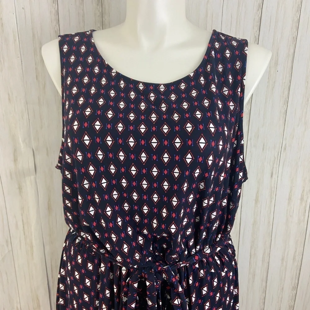 Westport Blue High Low Navy Sleeveless Dre… - Picture 5 of 7